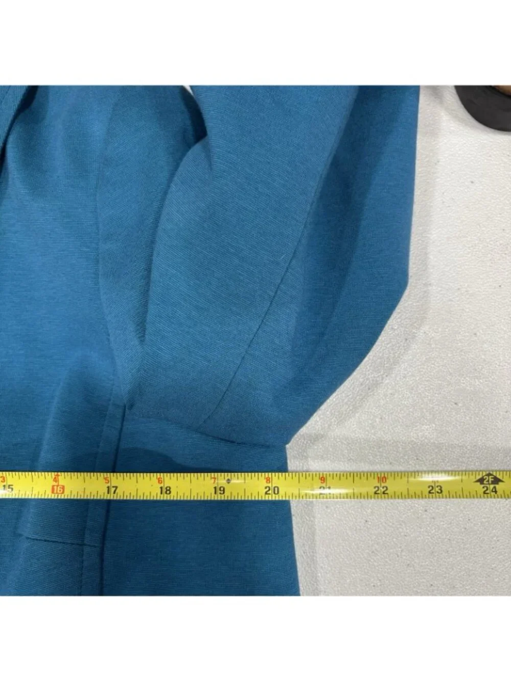 Talbots Teal  three Button Knit Coat A Line With Pokets Size 10 Preppy Classic
